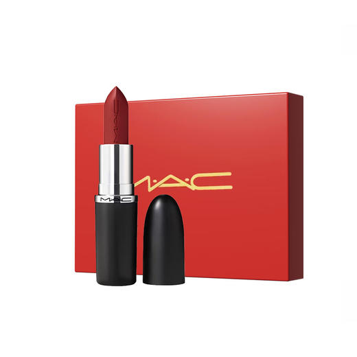 【礼盒装】MAC魅可新经典缎光口红826(光涨粉)3.5g1支 商品图0