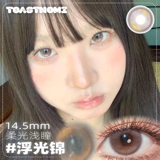 toastnomi 桥本奈奈 棕/浮光锦 渐变灰粉 14.5mm 半年抛 非离子 商品图1