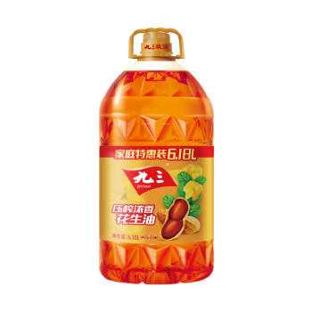 九三 食用油 压榨浓香 花生油6.18L （九三出品 甄选好油） /粮油调味 /食用油 /花生油 商品图5