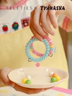 【塔卡沙联名定制款】Teleties时尚两用手环发圈