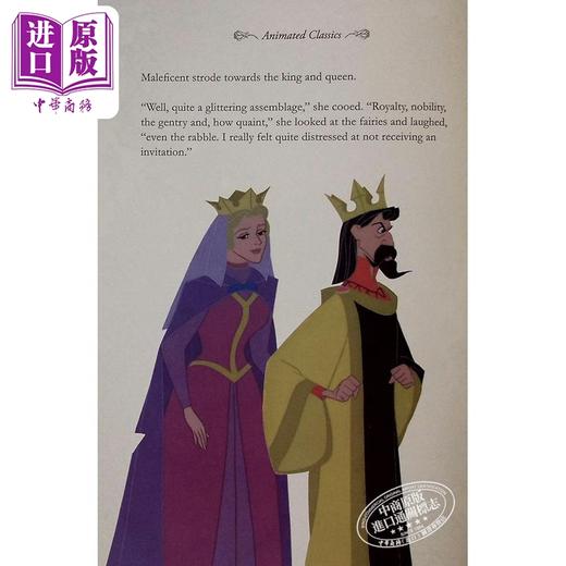 【中商原版】迪士尼布面典藏 睡美人 Disney Animated Classics Sleeping Beauty 英文原版 儿童故事书 英语读物 进口 精装 商品图2