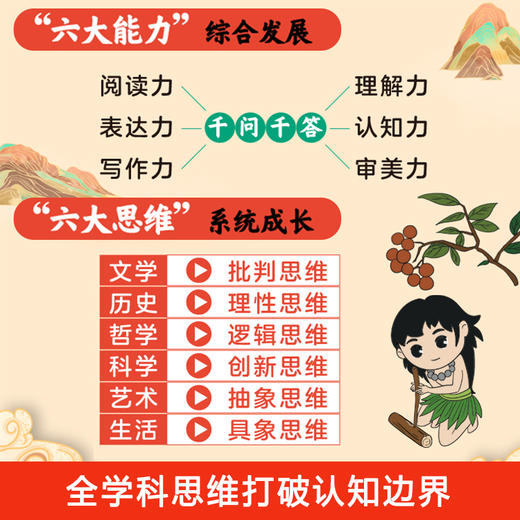 漫画大语文：中国文化千问千答（上下册）一问一答打开中华五千年的文明密码 商品图3