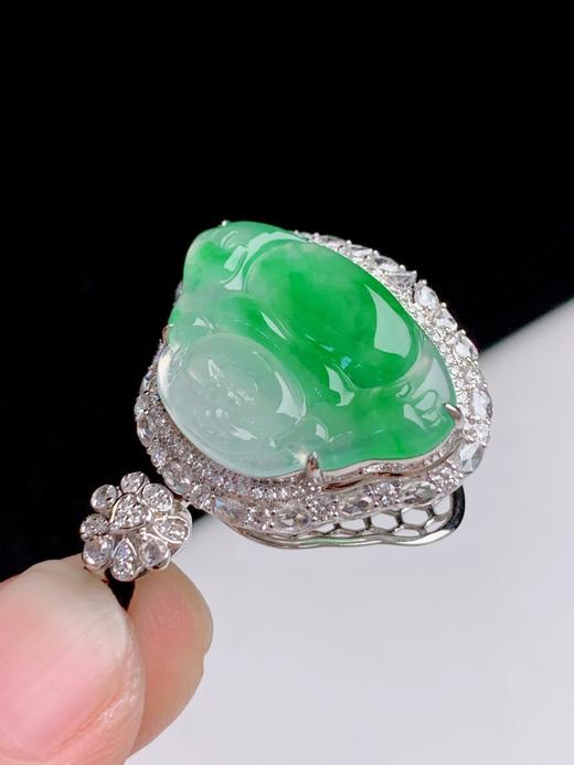 佛公翡翠吊坠 商品图8