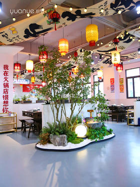 高仿真植物造景定制设计/商场家居多场景生态景观搭建+一站式安装（具体价格可咨询商家）