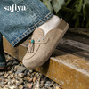 预售|Safiya/索菲娅2025民族风串珠流苏百搭复古懒人外穿休闲勃肯鞋SFD3110152 商品缩略图7