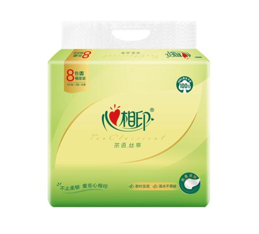【限富临店】心相印茶语抽纸120抽*3层*8包-22087829 商品图0