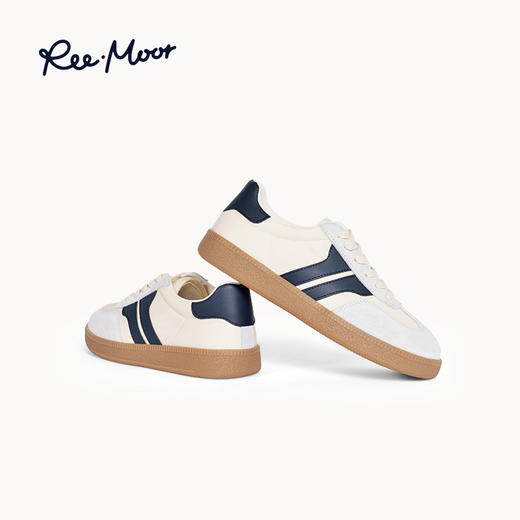 REEMOOR睿慕丨2025年春季经典拼色德训鞋 商品图4