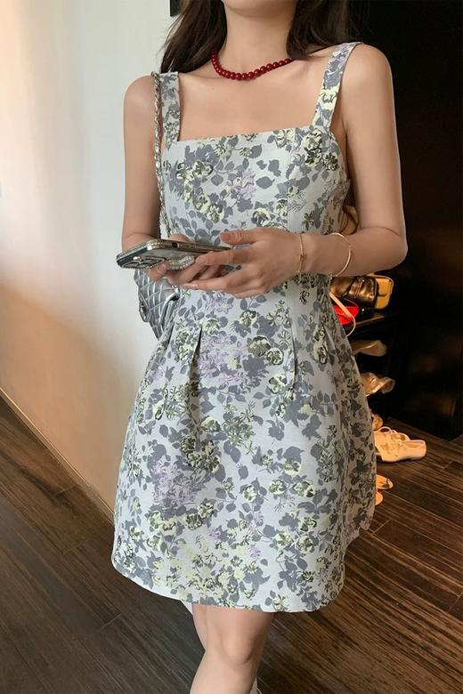 ANSUABEL 盐系蓬蓬吊带连衣短裙 20565 商品图2