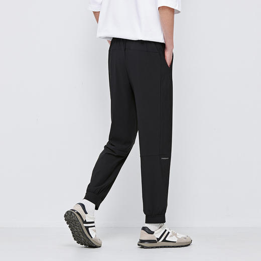 gxgjeans【轻薄透气】2025夏款男士休闲裤抽绳系带束脚裤运动裤男长裤K&C 商品图3