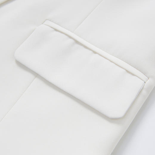 【简约修身 易打理】罗蒙女士西服舒适日常七分袖商务清新优雅外套女 商品图7