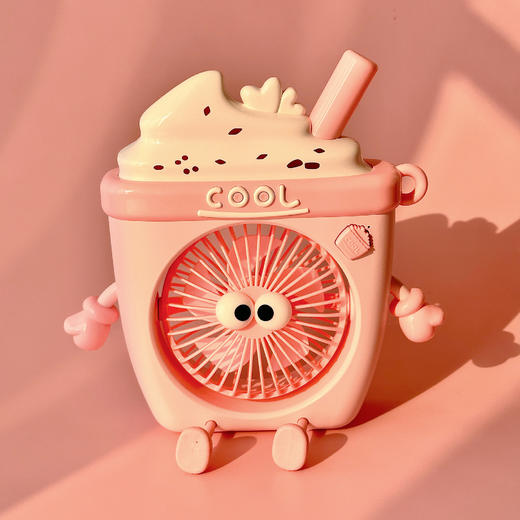 [小滋心选]【活动价 ¥45.9】【萌系风暴来袭💨】轻音送风小风扇，桌面必备治愈神器！可爱卡通造型+便携USB设计，学习工作清凉不打扰❄️快来pick你的夏日萌物吧！ 商品图6