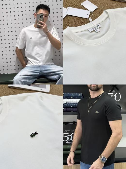 🐊家经典圆领短袖！logo齐全！纯原单！面料版型做工都很好，鳄鱼男女款式不一样，非常专业。无法被淘汰的经典⚠️特价不退换！ 商品图2