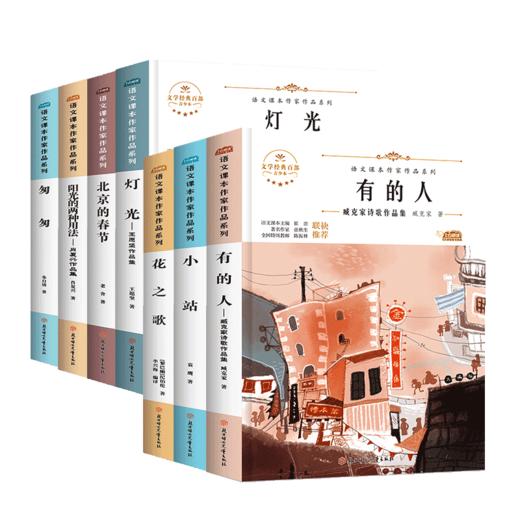 语文课本作家作品六年级上下册阅读花之歌北京的春天匆匆小站灯光阳光的两种用法有的人 商品图4