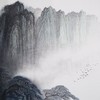 陈金章《云山初晓》国画原作66CM*73CM 手绘纸本山水画 商品缩略图6