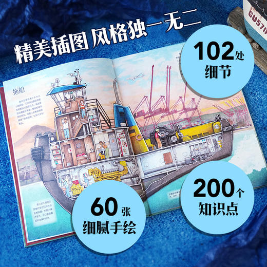 忙碌的大船 商品图4
