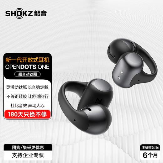 韶音（SHOKZ）OpenDots ONE动钛圈开放式耳机耳夹式蓝牙跑步运无线E310 商品图1