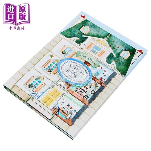 【中商原版】英文原版绘本小初文学经典 文学的房子 Lauren O Hara At Home in a Book 爱丽丝梦游仙境 绿山墙的安妮 福尔摩斯 商品图1