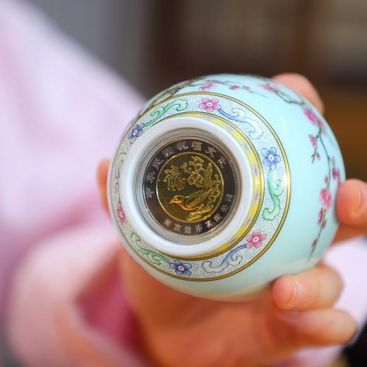 杯有钱·宫廷粉彩五福杯，景德镇御器研究院出品，古陶瓷修复专家阳士琦大师创作【G】 商品图11