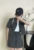 WHO KNOWS 率性工装风短款衬衫半裙套装 20533 商品缩略图0