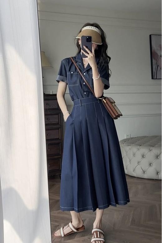 HAYES 复古休闲牛仔套装裙 20830 商品图1