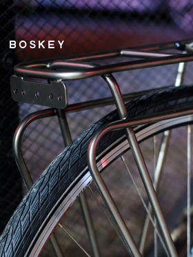 骑迹 304不锈钢后货架 Gravel 700c 26寸通用 碟刹旅行单车后货架