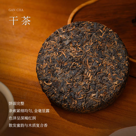 懂茶帝普洱熟茶2009年小户赛古树茶赛冰岛茶普洱茶熟茶150g茶饼 商品图1