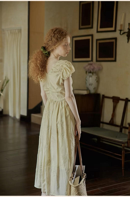 茉莉青缇连衣裙 商品图5