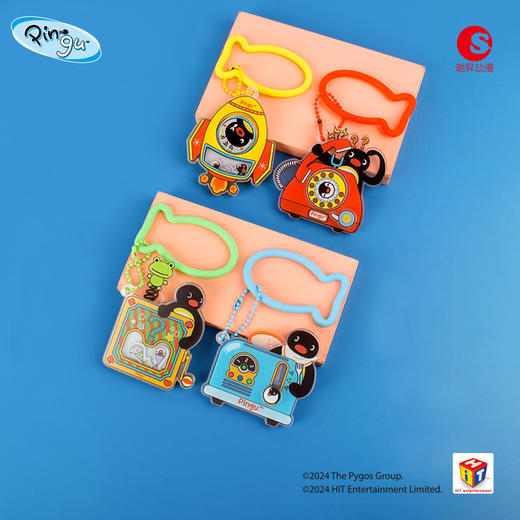 KZ1668 Pingu-酷玩空间亚克力挂饰系列(整套/端盒需拍16个) 商品图4