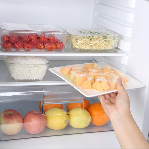 美丽雅手撕式保鲜膜防串味食品级易撕保鲜150米大容量 商品图3