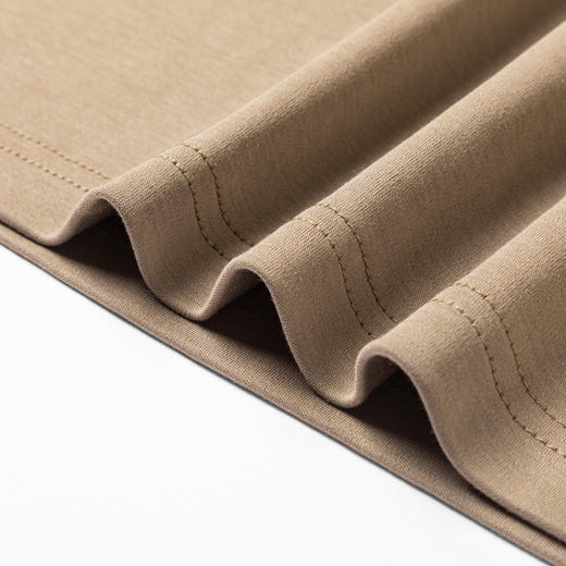 【100%纯棉】圣得西男士短袖T恤夏季新款商务休闲透气百搭T恤男 商品图11