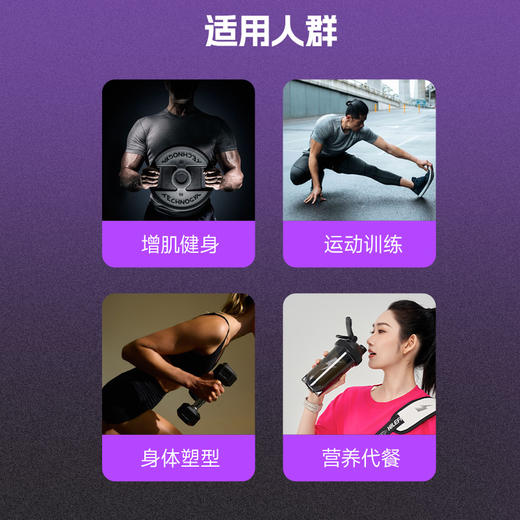 【每30g搭配1条口味包】lelecool分离乳清蛋白粉300g/4磅 商品图5