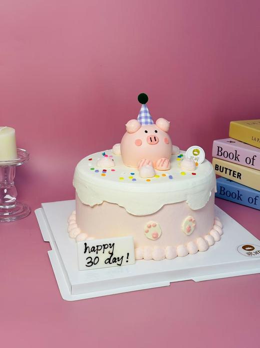 粉红萌萌生日猪 商品图0
