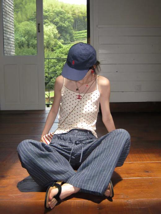 浮生八记/25B099/U型领三粒扣三色吊带 商品图1