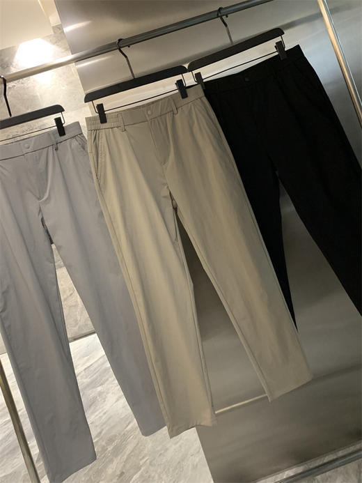 柜单！冰爽丝滑！2025凉感透气!夏季新款男士爽滑亲肤百搭休闲裤长裤！ 商品图7