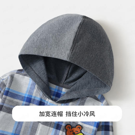【90-140】【MQDmini】男童格子衬衫外套 商品图9