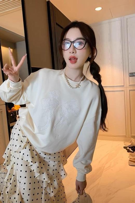 ANSUABEL 甜美波点不规则半身裙 20543 商品图5