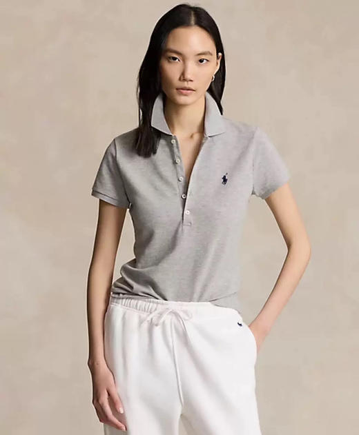 大杨会员福利# RL百年经典 五颗扣 修身 老钱 女士polo衫 建议正码拍 商品图4