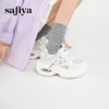 Safiya/索菲娅2025小个子爆高厚底网面透气轻便休闲运动老爹鞋SFD3112123 商品缩略图7