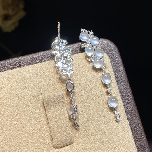 蛋面翡翠耳坠 商品图2