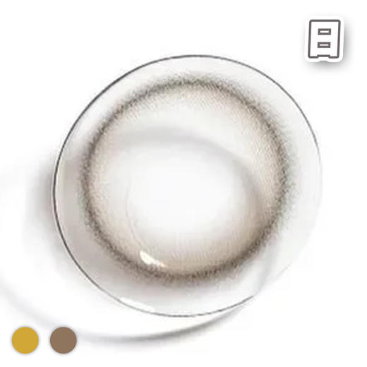 #EYEIS 美洛艾希 棕色/巧棕色 14.2mm【10片装】进口日抛 / 日抛 商品图3