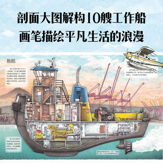 忙碌的大船 商品图0
