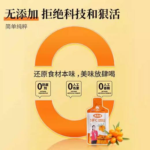 真宜健·沙棘胡萝卜汁 100g*10  富含天然维生素C  商品图2