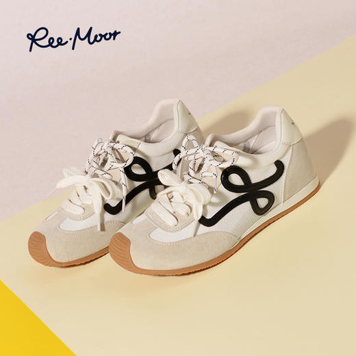REEMOOR睿慕丨2025年新款内增高多巴胺配色德训鞋（1.5cm+4cm内增高）R3Y526 商品图7