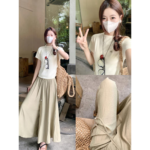 <曾小咸推荐>现货秒杀！卖完不补 ！微信打折价！短袖 日常109.99 立减50 秒杀59.99！休闲裙裤 日常159.99 立减70 秒杀89.99！ 商品图3