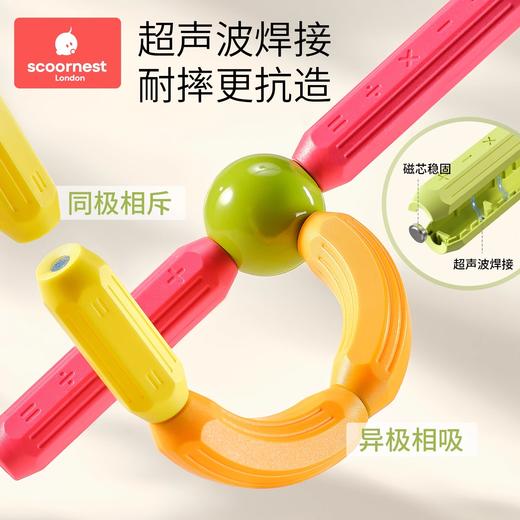 科巢百变磁力棒片儿童益智早教玩具积木拼装磁铁拼接宝宝男孩女孩 商品图3