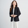 【易打理 单开叉后摆】罗蒙女士单西服舒适通勤气质百搭职业面试外套 商品缩略图5