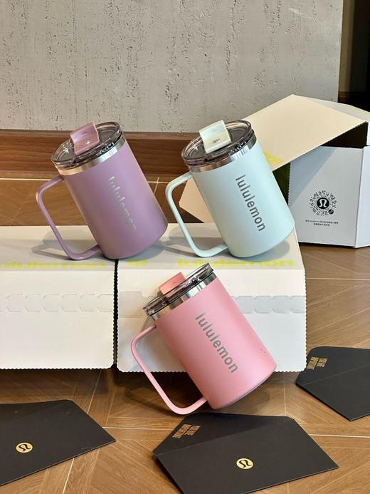 zp渠道原单货 ！！lulu保温保冷马克杯水杯350ml 商品图0