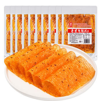 源氏老式大辣片 娱乐休闲解馋零食小吃豆皮辣条680g/袋 内含10包 商品图4