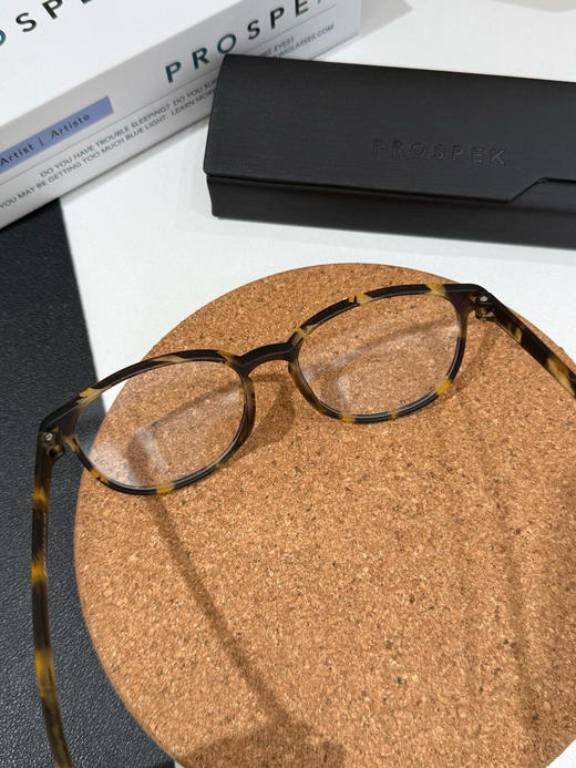 强烈推荐！实物惊喜！𝐏𝐑𝐎𝐒𝐏𝐄𝐊豹纹大师防蓝光眼镜 平光镜 商品图6