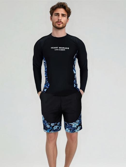 运动户外-分体防晒泳衣速干长袖冲浪度假套装 商品图5